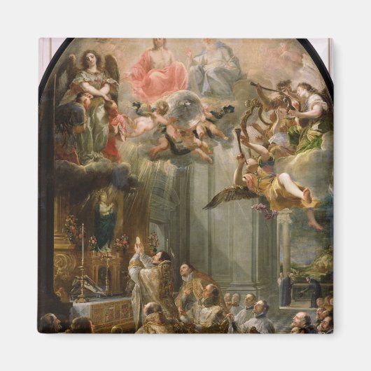 Massa voor de Orde van Trinitariërs, 1666 Magneet (Voorkant)