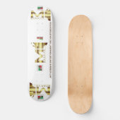 MASSAAL. ENT OFFICIEEL 8 1/4" Skateboard Deck (Voorkant)