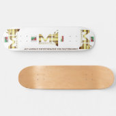 MASSAAL. ENT OFFICIEEL 8 1/4" Skateboard Deck (Horizontaal)