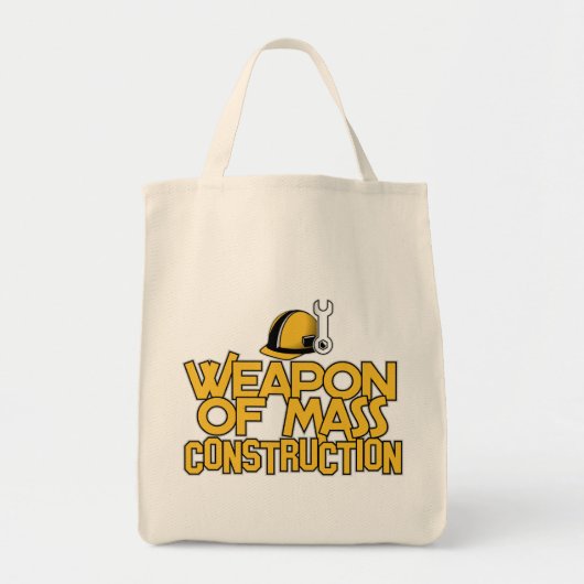 Massabouwtas - kies stijl en kleur tote bag (Voorkant)