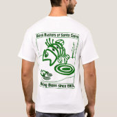 Massabusters gestileerde logo t-shirt (Achterkant)