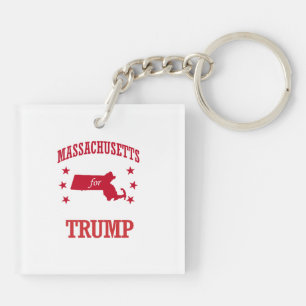 MASSACHUSETTEN VOOR DONALD TRUMP SLEUTELHANGER