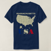 Massachusetts5 T-shirt (Design voorkant)