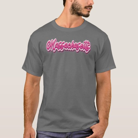 Massachusetts 18 t-shirt (Voorkant)