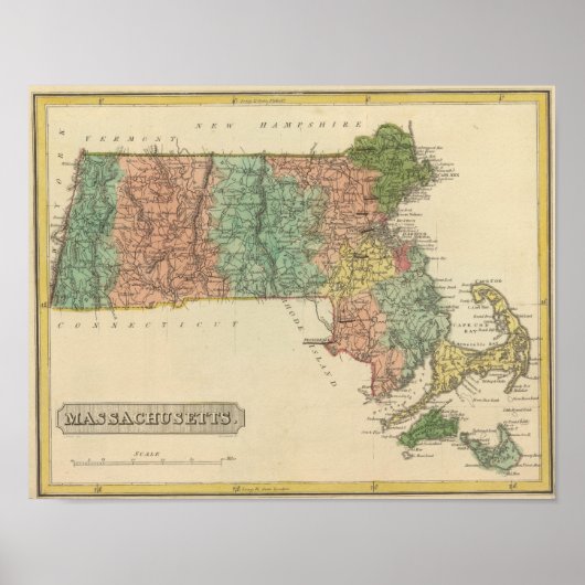 Massachusetts 3 poster (Voorkant)