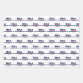 Massachusetts, 50 Staten, Liberty Bell Inpakpapier Vel (Voorkant)