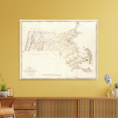 Massachusetts 5 canvas afdruk (Insitu (Woonkamer))
