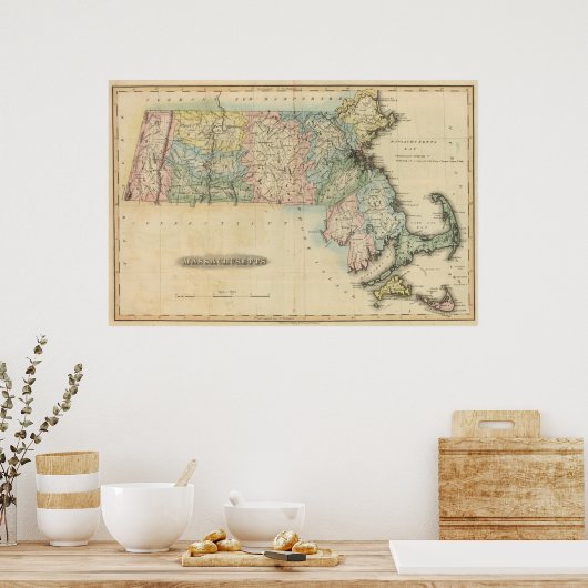 Massachusetts 5 poster (Keuken)