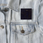 Massachusetts 6 vierkante button 5,1 cm (In situ)