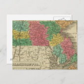 Massachusetts 7 briefkaart (Voorkant / Achterkant)