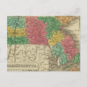 Massachusetts 7 briefkaart (Voorkant)