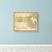 Massachusetts 8 canvas afdruk (Insitu (Houten vloer))