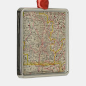 Massachusetts 8 metalen ornament (Rechts)