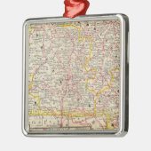 Massachusetts 8 metalen ornament (Links)