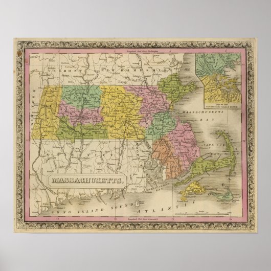 Massachusetts 8 poster (Voorkant)