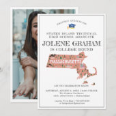 Massachusetts | Afstudeerfeest voor universiteit (Voorkant / Achterkant)