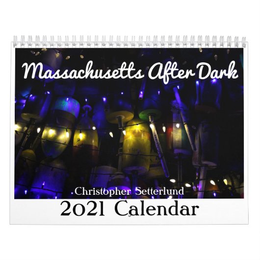 Massachusetts After Dark 2021 Calendar Kalender (Hoes)