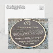 Massachusetts Appalachian Trail Briefkaart (Voorkant / Achterkant)