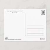 Massachusetts Appalachian Trail Postcard Briefkaart (Achterkant)