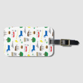 Massachusetts Bagagelabel (Voorkant (horizontaal))