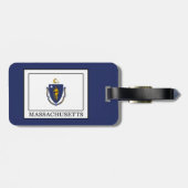 Massachusetts Bagagelabel (Achterkant horizontaal)