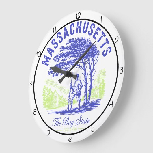 Massachusetts Bay State Minuteman  Grote Klok (Hoek)