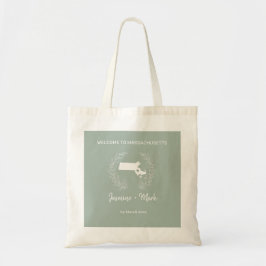 Massachusetts Bestemming Trouw Welkom  Tote Bag