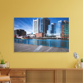 Massachusetts, Boston, Federal Reserve Bank Canvas Afdruk (Insitu (Woonkamer))