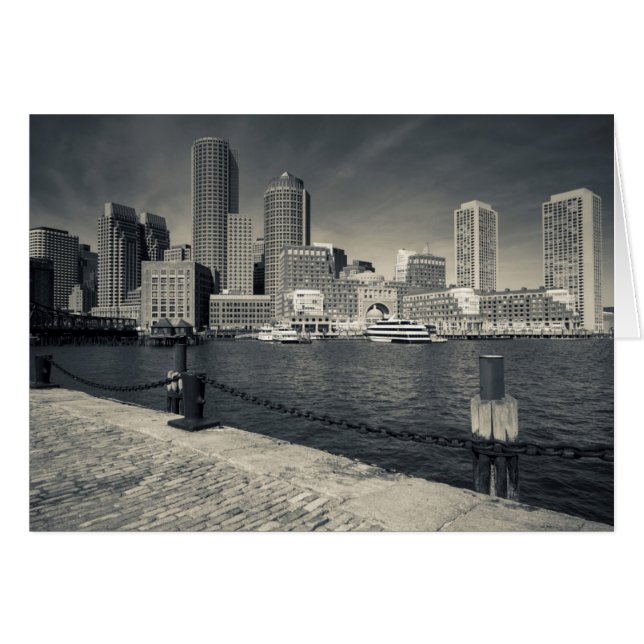 Massachusetts, Boston, gebouwen op Rowe's Wharf (Voorkant Horizontaal)