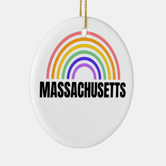 Massachusetts - Boston - New England - Cape Cod Keramisch Ornament (Rechts)