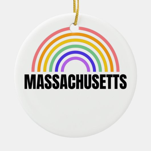 Massachusetts - Boston - New England - Cape Cod Keramisch Ornament (Voorkant)