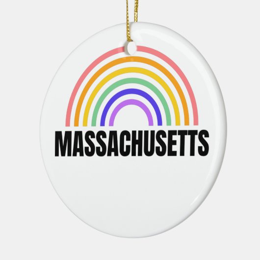 Massachusetts - Boston - New England - Cape Cod Keramisch Ornament (Links)