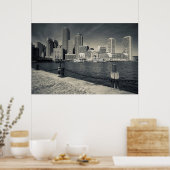 Massachusetts, Boston, Rowe's Wharf buildings Poster (Keuken)