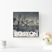 Massachusetts, Boston, Rowe's Wharf buildings Vierkante Klok (Huis)