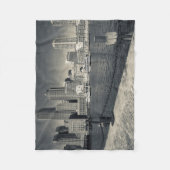 Massachusetts, Boston, Rowe's Wharf gebouwen Fleece Deken (Voorkant)