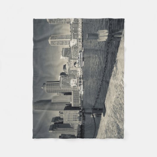 Massachusetts, Boston, Rowe's Wharf gebouwen Fleece Deken (Voorkant)