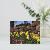 Massachusetts Briefkaart (Staand voorkant)