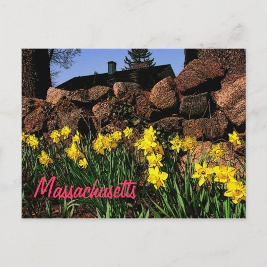 Massachusetts Briefkaart (Voorkant)