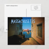 Massachusetts Briefkaart (Voorkant / Achterkant)