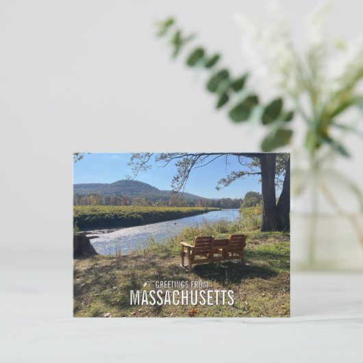 Massachusetts Briefkaart (Staand voorkant)