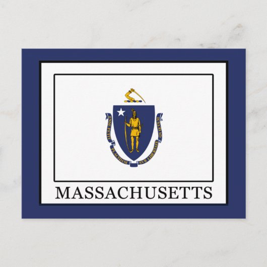Massachusetts Briefkaart (Voorkant)