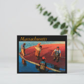 Massachusetts Briefkaart (Staand voorkant)