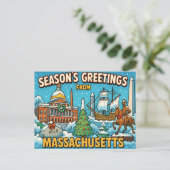 MASSACHUSETTS-Briefkaart Briefkaart (Staand voorkant)