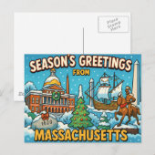 MASSACHUSETTS-Briefkaart Briefkaart (Voorkant / Achterkant)