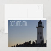 Massachusetts Briefkaart scitueren (Voorkant / Achterkant)