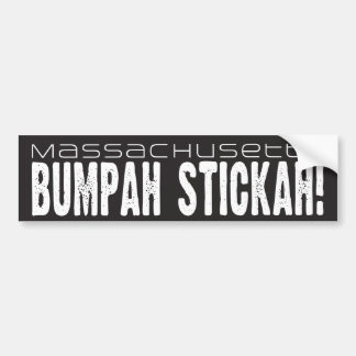 Massachusetts Bumpah Stickah! Bumpersticker