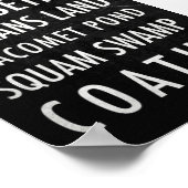 Massachusetts Bus Poster - Cape Cod (Hoek)