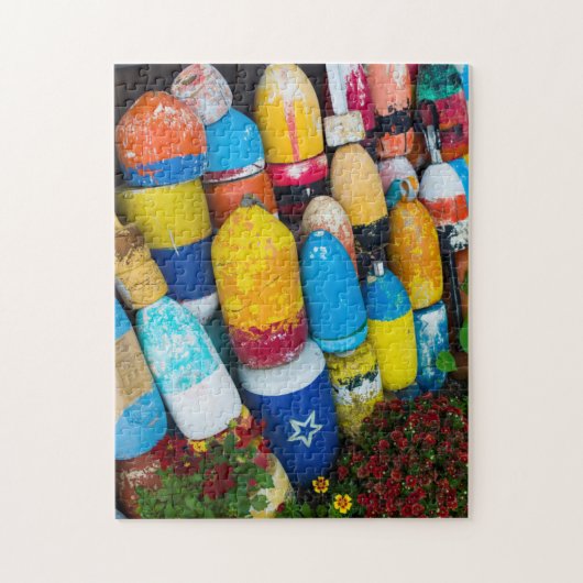 Massachusetts, Cape Ann, Rockport, Rockport Legpuzzel (Verticaal)