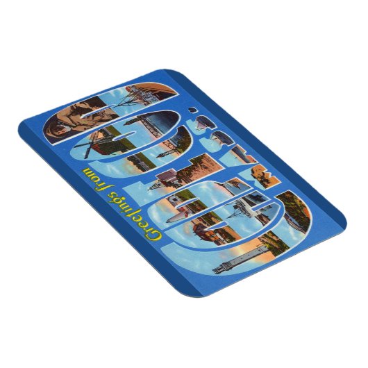 Massachusetts, Cape Cod, magneet (Rechterzijde)