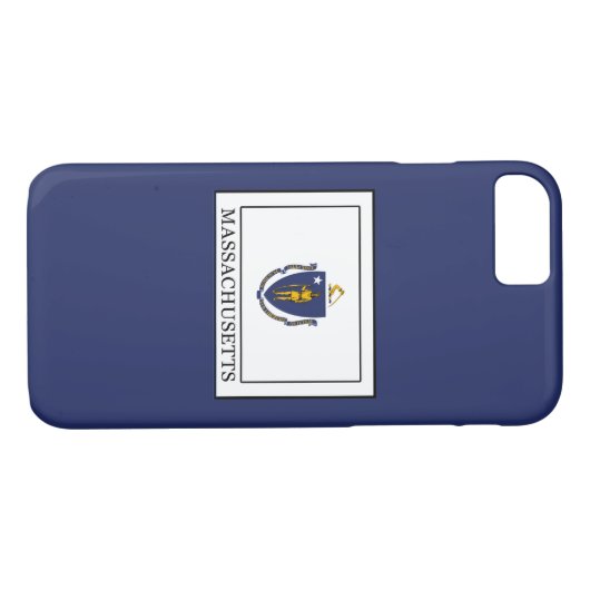 Massachusetts Case-Mate iPhone Case (Achterkant (Horizontaal))